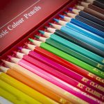 مداد رنگی 24 رنگ فابرکاستل مدل Classic جعبه فلزی