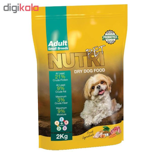 غذای خشک سگ نوتری پت کد 001 وزن 2 کیلوگرم