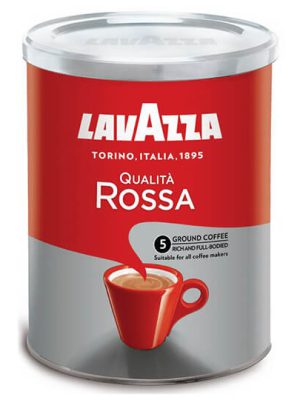 سام شاپ پودر قهوه لاوازا LAVAZZA مدل ROSSA طرح فلزی