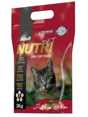 غذای خشک گربه بالغ نوتری پت مدل 29Percent Pro مقدار 2 کیلوگرم